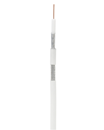 RG-11 CCS, In, PVC (EC-C2-21123A-WT-3). Кабель коаксиальный омедненный. NETLAN в Обнинске