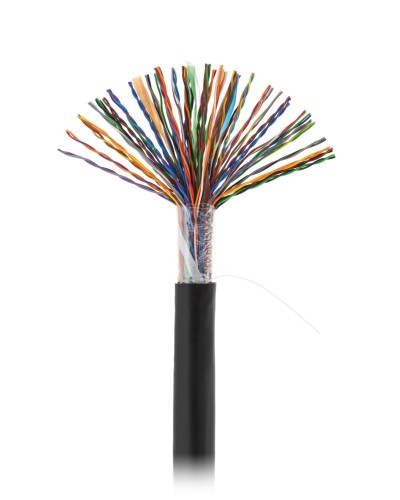 U/UTP 50pair, Cat5, Out, PE (EC-UU050-5-PE-BK-3). Кабель «витая пара» (LAN) для структурированных систем связи. NETLAN в Обнинске