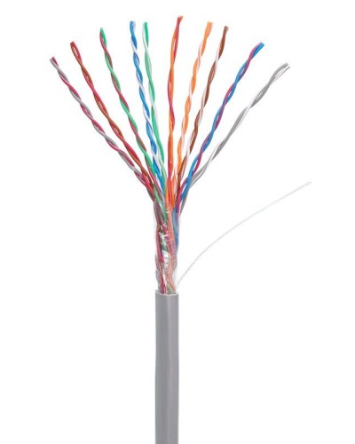 U/UTP 10pair, Cat5, In, PVC (EC-UU010-5-PVC-GY-3). Кабель «витая пара» (LAN) для структурированных систем связи. NETLAN в Обнинске