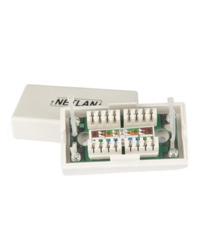 EC-UCB-IDC-UD2-WT-10 (10 шт). Проходной соединитель. NETLAN в Обнинске
