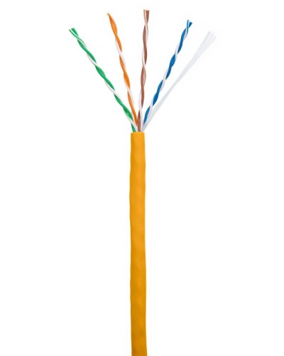 U/UTP 4pair, Cat5e, In, LSZH (EC-UU004-5E-LSZH-OR-1). Кабель «витая пара» (LAN) для структурированных систем связи. NETLAN в Обнинске