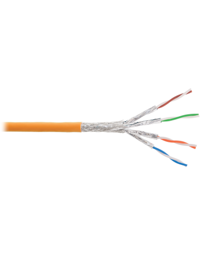 S/FTP, 4pair, Cat.6a, Solid, In, LSZH (NKL 9355C-OR). Кабель «витая пара» (LAN) для структурированных систем связи. NIKOLAN в Обнинске