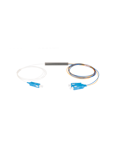 NMF-SPP1X2A1-SCU-M. Сплиттер планарный 1x2, 9/125мкм, SC/UPC, 0.9 мм. NIKOMAX в Обнинске