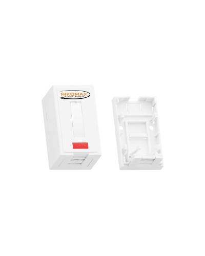 NMC-MB1P-ST-WT. Корпус настенной розетки. NIKOMAX в Обнинске
