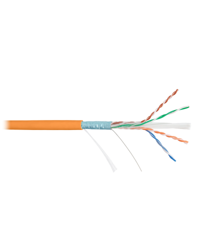 F/UTP 4pair, Cat6, Solid, In, нг(А)-HF (NMC 4240C-OR). Кабель «витая пара» (LAN) для структурированных систем связи. NIKOMAX в Обнинске
