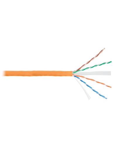 U/UTP 4pair, Cat6, Solid, In, нг(А)-HF (NMC 4140C-OR). Кабель «витая пара» (LAN) для структурированных систем связи. NIKOMAX в Обнинске