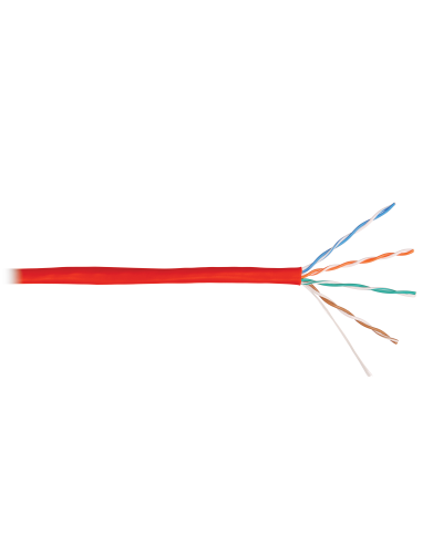 U/UTP 4pair, Cat5e, Solid, In, нг(А)-HF (NMC 4100C-RD). Кабель «витая пара» (LAN) для структурированных систем связи. NIKOMAX в Обнинске