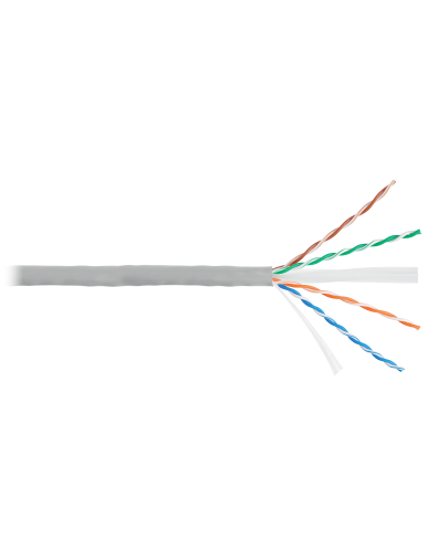 U/UTP 4pair, Cat6, Solid, In, PVC (NMC 4140A-GY). Кабель «витая пара» (LAN) для структурированных систем связи. NIKOMAX в Обнинске