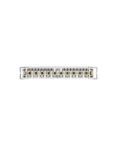 NMC-PL10-DU-10 (10 шт). Плинт размыкаемый, (0...9), крепление под кронштейн и круглые направляющие. NIKOMAX в Обнинске
