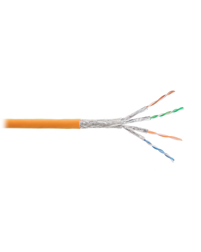 S/FTP 4pair, Cat6a, Solid, In, нг(А)-HF (NMC 9555C-OR). Кабель «витая пара» (LAN) для структурированных систем связи. NIKOMAX в Обнинске