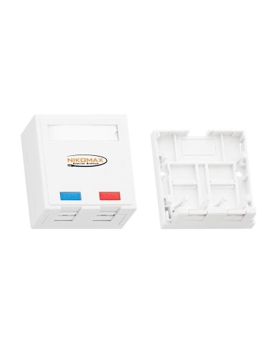 NMC-MB2P-ST-WT. Корпус настенной розетки. NIKOMAX в Обнинске