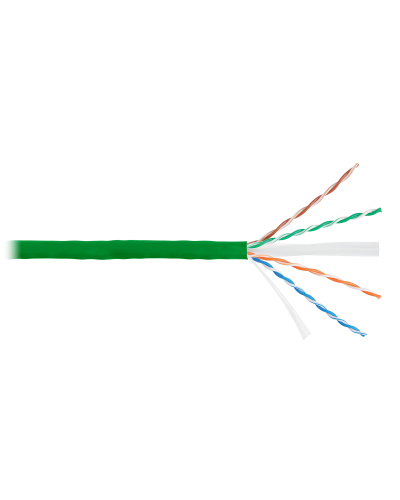 U/UTP 4pair, Cat6, Solid, In, нг(А)-HF (NMC 4140C-GN). Кабель «витая пара» (LAN) для структурированных систем связи. NIKOMAX в Обнинске