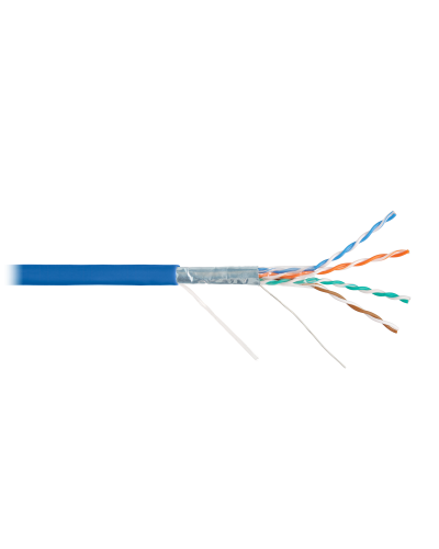 F/UTP 4pair, Cat5e, Solid, In, нг(А)-HF (NMC 9200C-BL). Кабель «витая пара» (LAN) для структурированных систем связи. NIKOMAX в Обнинске