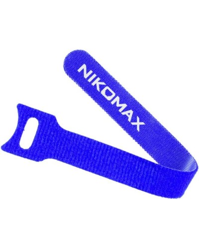 NMC-CTV150-12-SB-BL-10 (10шт). Стяжка-липучка с мягкой пряжкой. NIKOMAX в Обнинске