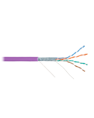 F/UTP 4pair, Cat5e, Solid, In, нг(А)-HF (NMC 4200C-VL). Кабель «витая пара» (LAN) для структурированных систем связи. NIKOMAX в Обнинске