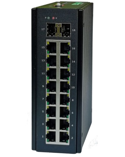 NIS-3200-216PSG (63P16SG2). Коммутатор неуправляемый с PoE. NSGate в Обнинске