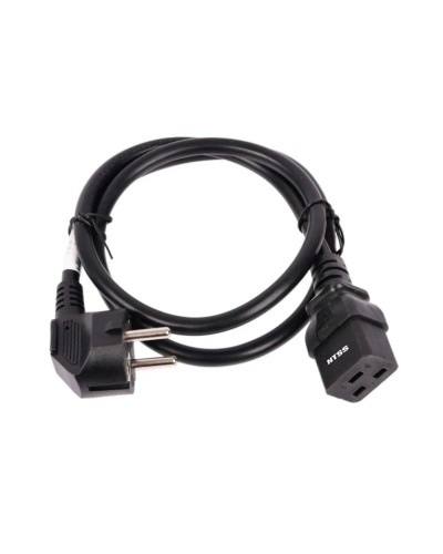 NTSS-PC19772 C19-Schuko проводник.:3х1.5мм2 3м 220/250В 16А черный. Кабель питания. NTSS в Обнинске