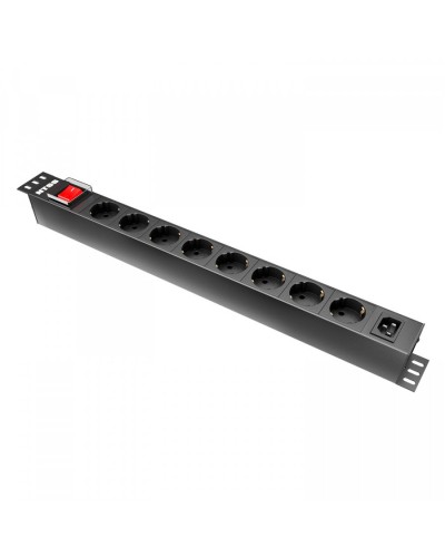 NTSS-PDU-DA1015 гор.размещ. 8xSchuko базовые 10A C14. Блок розеток 19. NTSS в Обнинске
