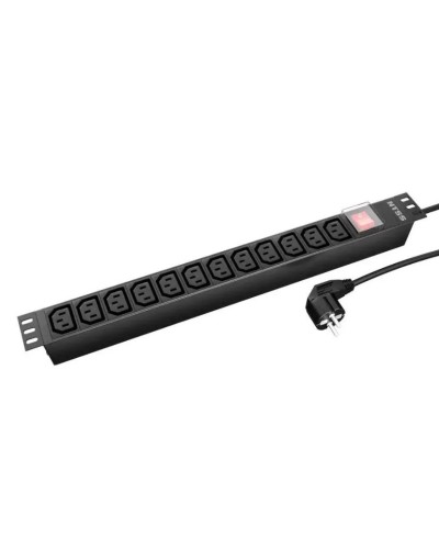 NTSS-PDU-DA2039 гор.размещ. 12xC13 базовые 16A Schuko 2м. Блок розеток 19. NTSS в Обнинске