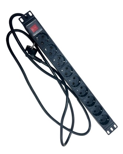 NTSS-PDU-DA2036 гор.размещ. 9xSchuko базовые 16A Schuko 2м. Блок розеток 19. NTSS в Обнинске