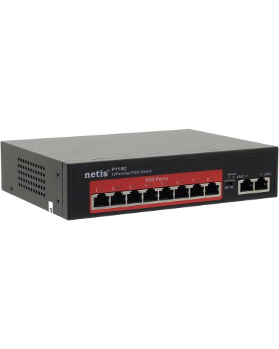 Netis P110C. Коммутатор сетевой PoE неуправляемый. Netis в Обнинске