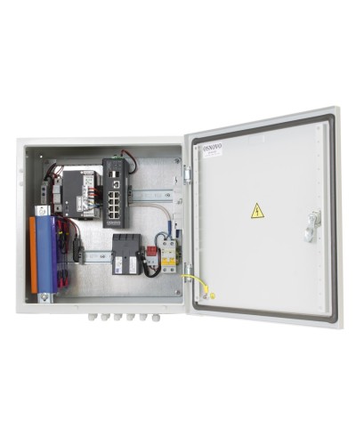 OS-44TB1(SW-80802/ILS(port 90W)). Уличный коммутатор с PoE. OSNOVO в Обнинске