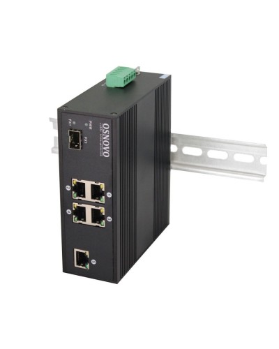 SW-40501/IC. Промышленный PoE коммутатор Fast Ethernet на 6 портов. OSNOVO в Обнинске