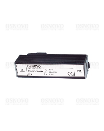 SP-IP/1000PD. Устройство грозозащиты цепей Ethernet. OSNOVO в Обнинске