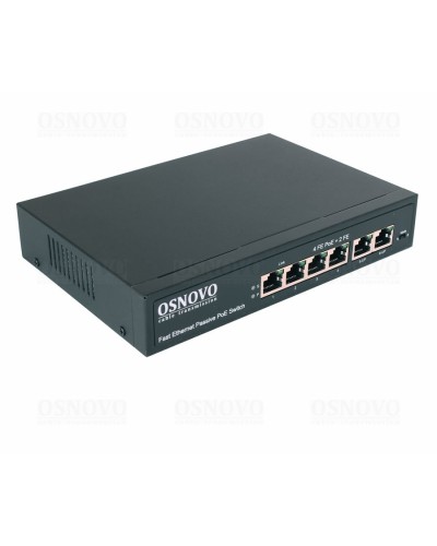 SW-20600/A(80W). Коммутатор Fast Ethernet на 6 портов. OSNOVO в Обнинске