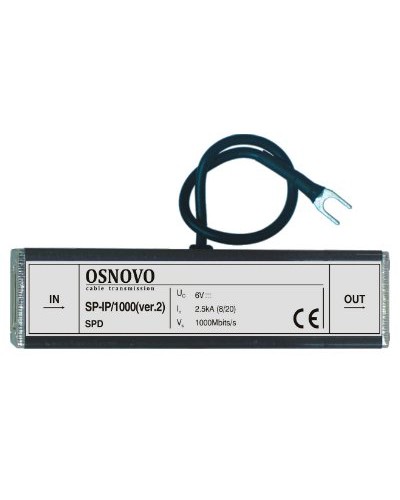 SP-IP/100(ver2). Устройство грозозащиты цепей Ethernet. OSNOVO в Обнинске