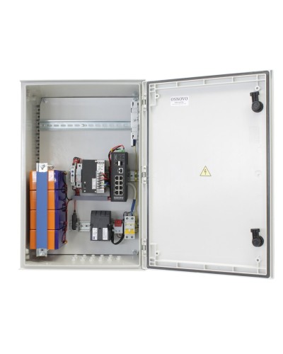 OSP-46TB1(SW-80802/ILS(port 90W)). Уличный коммутатор с PoE. OSNOVO в Обнинске