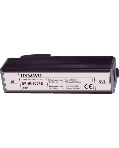 SP-IP/100PD. Устройство грозозащиты цепей Ethernet. OSNOVO в Обнинске
