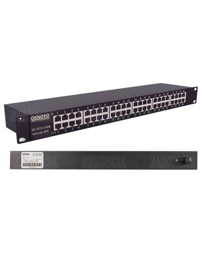 SP-IP24/100R. Устройство грозозащиты цепей Ethernet. OSNOVO в Обнинске