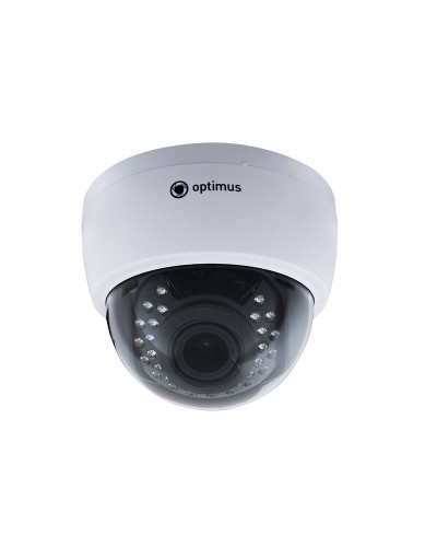 IP-E025.0(2.8-12)P_DP02. Видеокамера IP купольная. Optimus в Обнинске