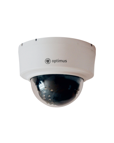 IP-S025.0(2.8)P_V.1. Видеокамера IP купольная. Optimus в Обнинске