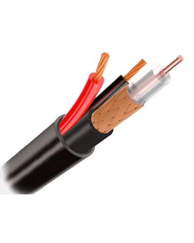 КВК-П 2х0.75 (outdoor) CCA Light. Кабель комбинированный для систем видеонаблюдения. Optimus в Обнинске