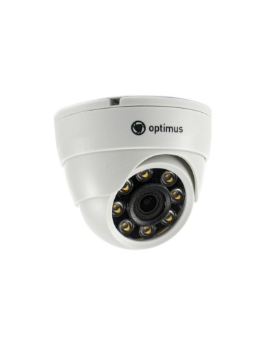 IP-E022.1(2.8)PF_DP03. Видеокамера IP купольная. Optimus в Обнинске
