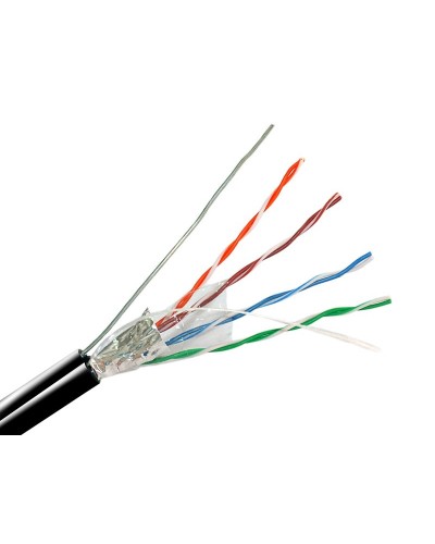 FTP-5e 4х2х0.51 Cu (outdoor) С ТРОСОМ. Кабель «витая пара» (LAN) для структурированных систем связи. Optimus в Обнинске