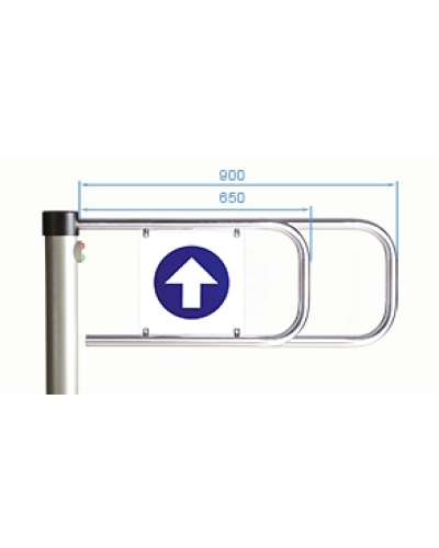 PERCo-ASG-900. Створка для калитки. PERCo в Обнинске