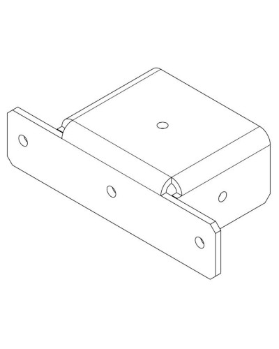 PERCo-MB-16.7. Соединительный элемент ограждения. PERCo в Обнинске