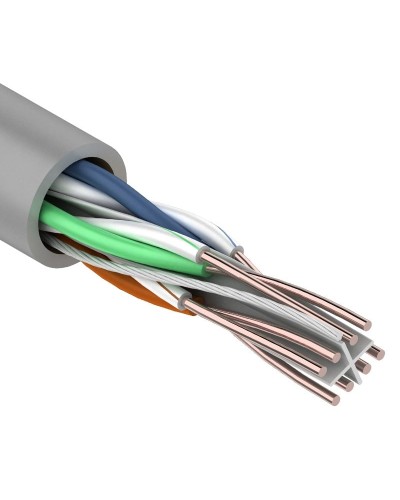 U/UTP 4PR 23AWG, CCA, CAT6, PVC, 305м. PROconnect (01-0047-3). Кабель «витая пара» (LAN) для структурированных систем связи. PROCONNECT в Обнинске
