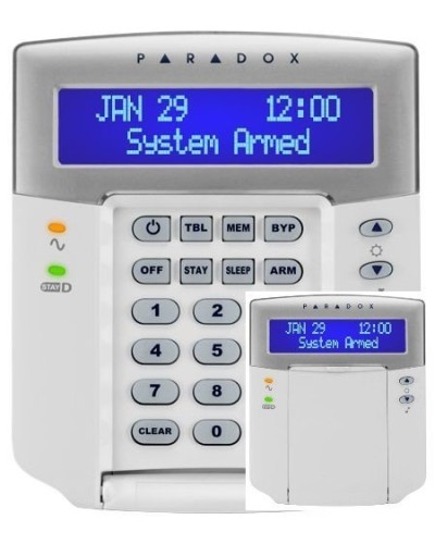 K32LCD+. Проводная ЖК-клавиатура. Paradox в Обнинске