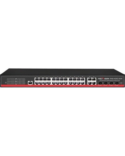 PND-M24G-4G4F. Коммутатор управляемый оптический 28 портовый. Polyvision в Обнинске
