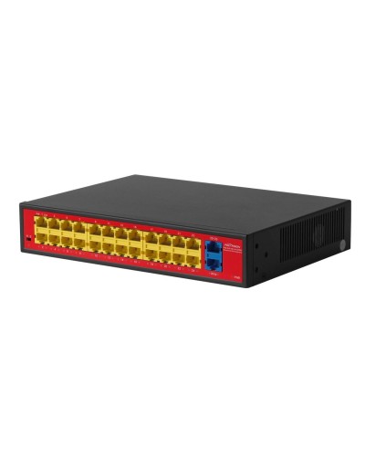 PND-24P-2G Lite (250W). Коммутатор неуправляемый 26-портовый с функцией PoE. Polyvision в Обнинске