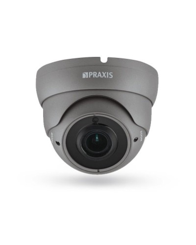 PE-7142IP 2.8-12 A/SD. Видеокамера IP купольная. Praxis в Обнинске