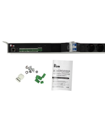 R-MC1-32-4x2S-2x3C13-2x2C19-A-1820-K. Блок силовых розеток с контроллером. REM в Обнинске