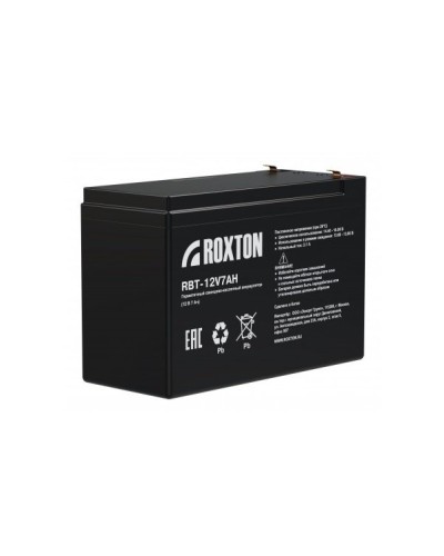 RBT-12V7AH. Аккумулятор герметичный свинцово-кислотный. ROXTON в Обнинске