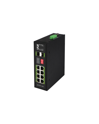 RVi-1NSI8GP-2S. Коммутатор с питанием по PoE. RVi в Обнинске