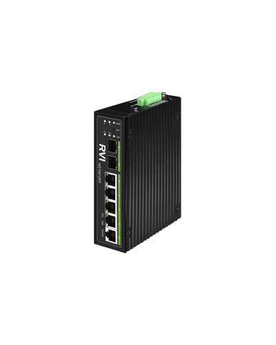 RVi-1NSIM4GP-2S. Коммутатор с питанием по PoE. RVi в Обнинске