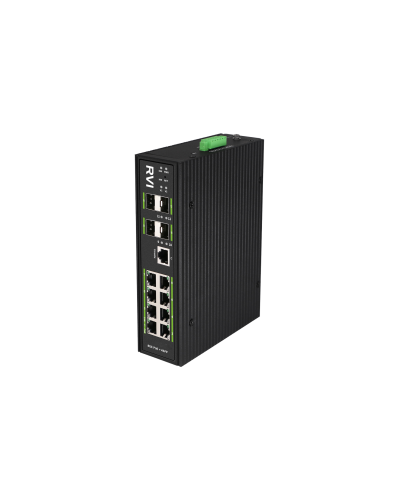 RVi-1NSIM8GP-4S. Коммутатор с питанием по PoE. RVi в Обнинске